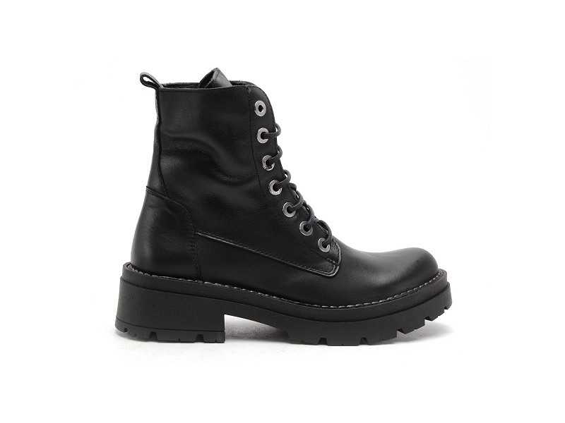Chacal 6456 Noir Boots et Bottines à Talons Femme