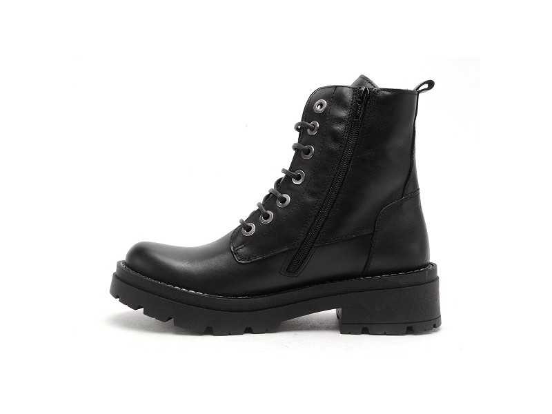 Chacal 6456 Noir Boots et Bottines à Talons Femme