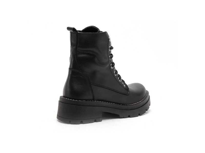 Chacal 6456 Noir Boots et Bottines à Talons Femme