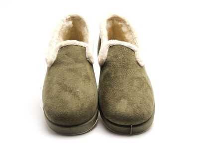 La Maison De L Espadrille-7635 6 Kaki-Chaussons Femme