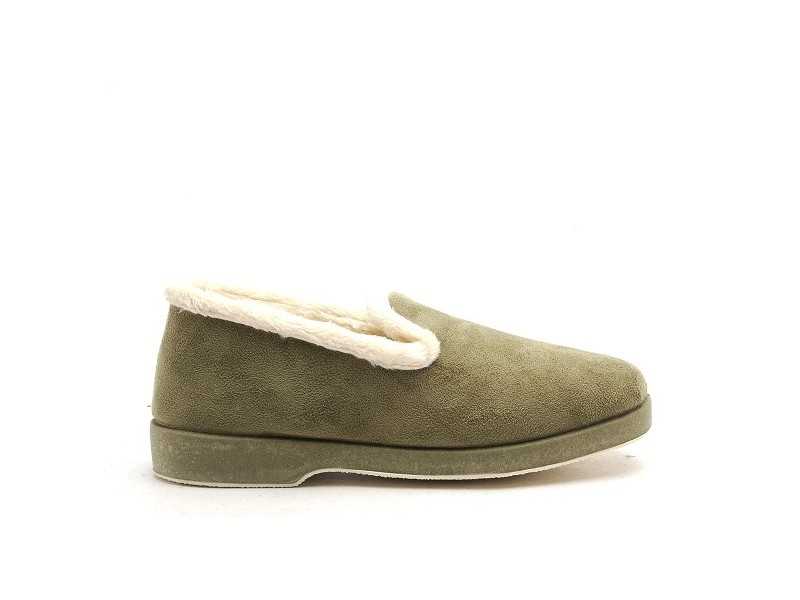 La Maison De L Espadrille 7635 6 Kaki Chaussons Femme