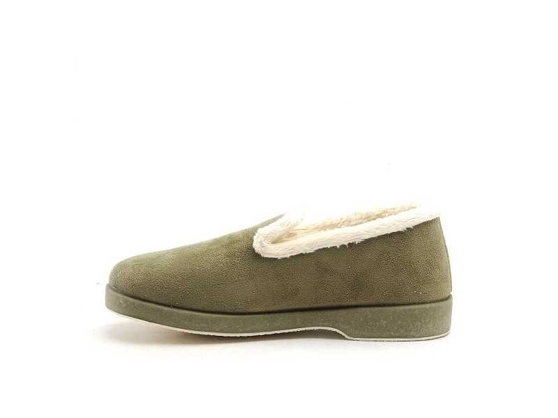 La Maison De L Espadrille 7635 6 Kaki Chaussons Femme