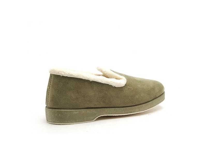 La Maison De L Espadrille 7635 6 Kaki Chaussons Femme