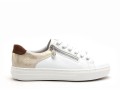 Rieker L59A1 Blanc Baskets Basses Femme