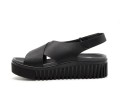 Art 1574 BRINTON Noir Sandales à Talons Femme
