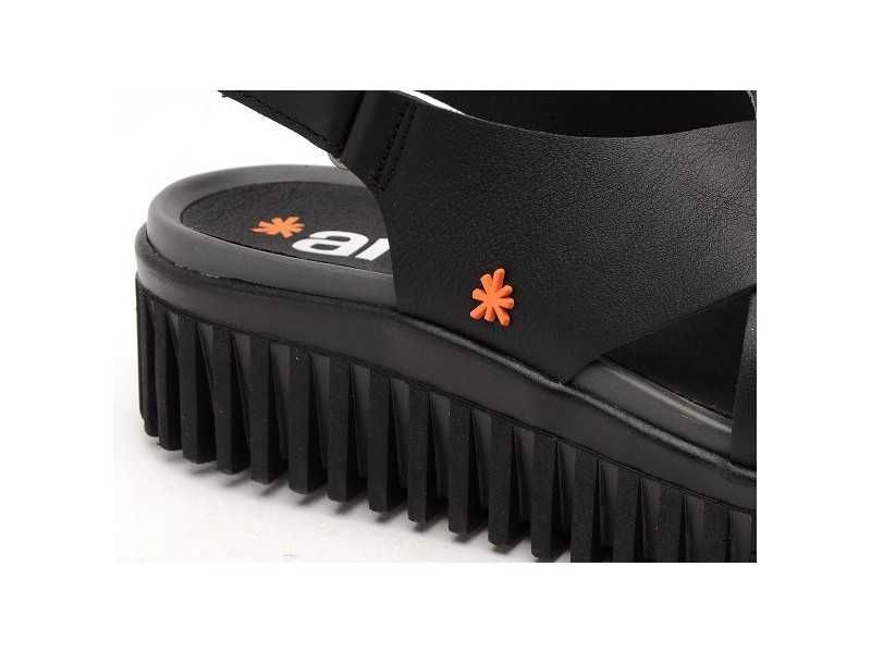 Art 1574 BRINTON Noir Sandales à Talons Femme