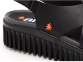 Art 1574 BRINTON Noir Sandales à Talons Femme