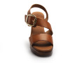 Eva Frutos 5620 Marron Sandales à Talons Femme