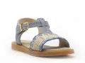 Bopy EPIDAURE Bleu Sandales Fille