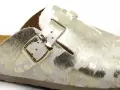 Plakton BLOG ANIMAL PRINT Blanc Mules et Sabots Plats Femme