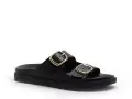 I am 6 019 282 Noir Mules et Sabots Plats Femme