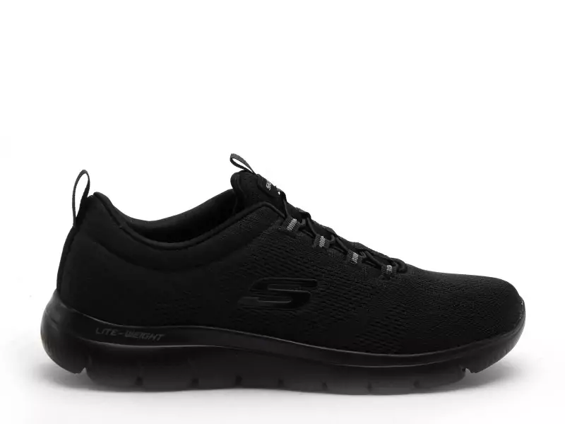 Skechers 232186 Noir Baskets Basses Homme