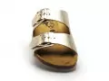 Plakton BETA 180010 Or Mules et Sabots Plats Femme