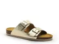 Plakton BETA 180010 Or Mules et Sabots Plats Femme