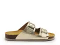 Plakton BETA 180010 Or Mules et Sabots Plats Femme