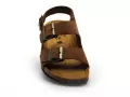 Plakton BAKU 185113 Marron Sandales Plates Femme