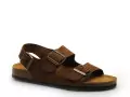 Plakton BAKU 185113 Marron Sandales Plates Femme