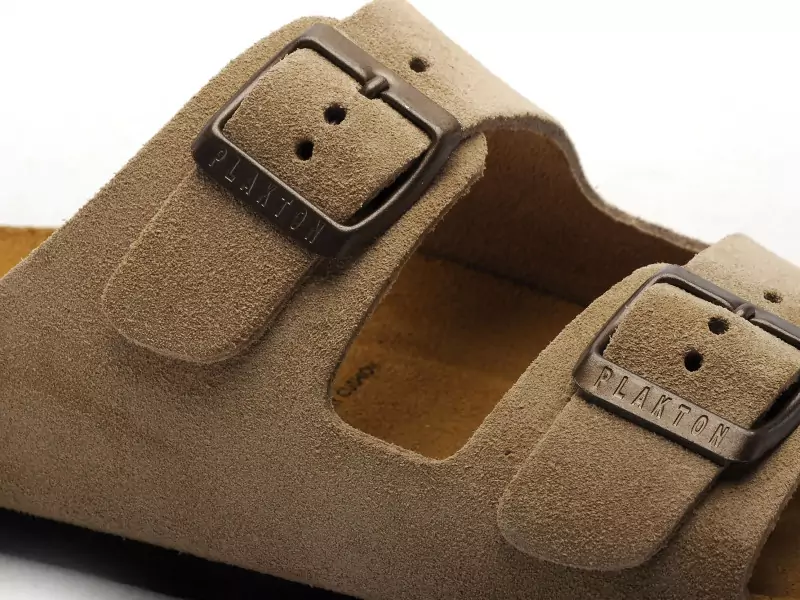 Plakton BETA 180010 Beige Mules et Sabots Plats Femme