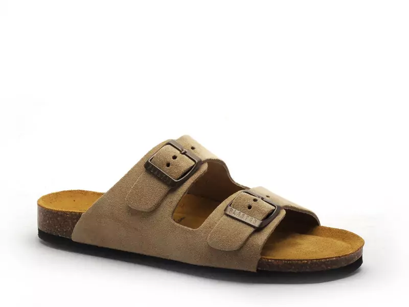 Plakton BETA 180010 Beige Mules et Sabots Plats Femme