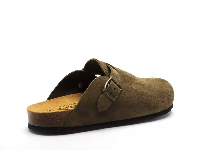 Plakton BLOG 171539 Kaki Mules Homme