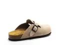 Plakton BLOGG 181539 Beige Mules et Sabots Plats Femme