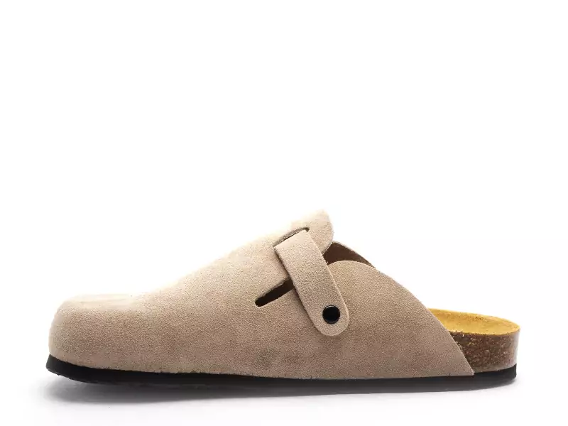 Plakton BLOGG 181539 Beige Mules et Sabots Plats Femme
