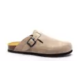 Plakton BLOGG 181539 Beige Mules et Sabots Plats Femme