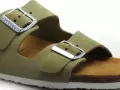 Plakton BETA 180010 Vert Mules et Sabots Plats Femme