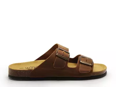 Plakton-BARNA 175857 Marron-Mules Homme