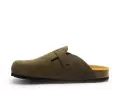 Plakton BLOGG 181539 Kaki Mules et Sabots Plats Femme