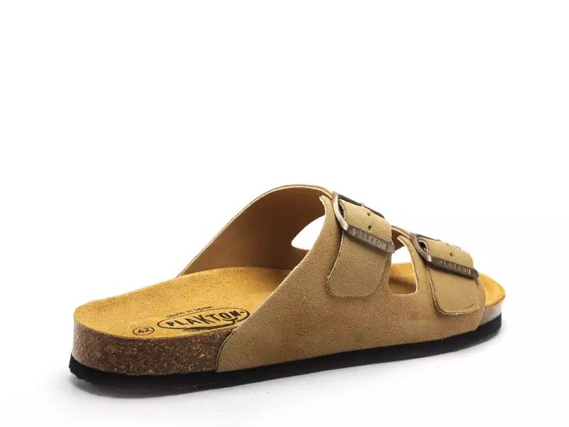 Plakton BARNA 175857 Beige Mules Homme