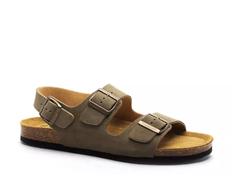 Plakton BAKU 175113 Kaki Sandales Homme