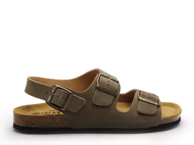 Plakton-BAKU 175113 Kaki-Sandales Homme