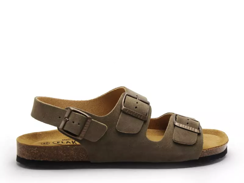 Plakton BAKU 175113 Kaki Sandales Homme