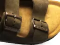 Plakton BAKU 185113 Kaki Sandales Plates Femme