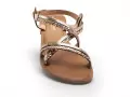 Les Tropeziennes HOMONGO F Or Sandales Plates Femme