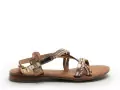 Les Tropeziennes HOMONGO F Or Sandales Plates Femme