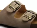 Plakton CP BETA OUEST 340010 Beige Mules et Sabots Plats Femme