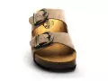 Plakton CP BETA OUEST 340010 Beige Mules et Sabots Plats Femme