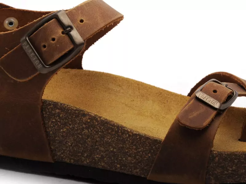 Plakton CP ZOMBA  341016 Marron Sandales à Talons Femme