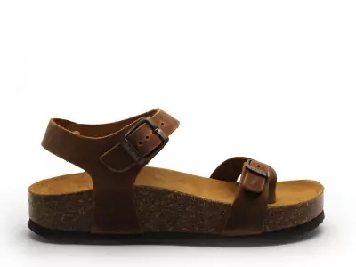 CP ZOMBA  341016 Marron Sandales à Talons Femme