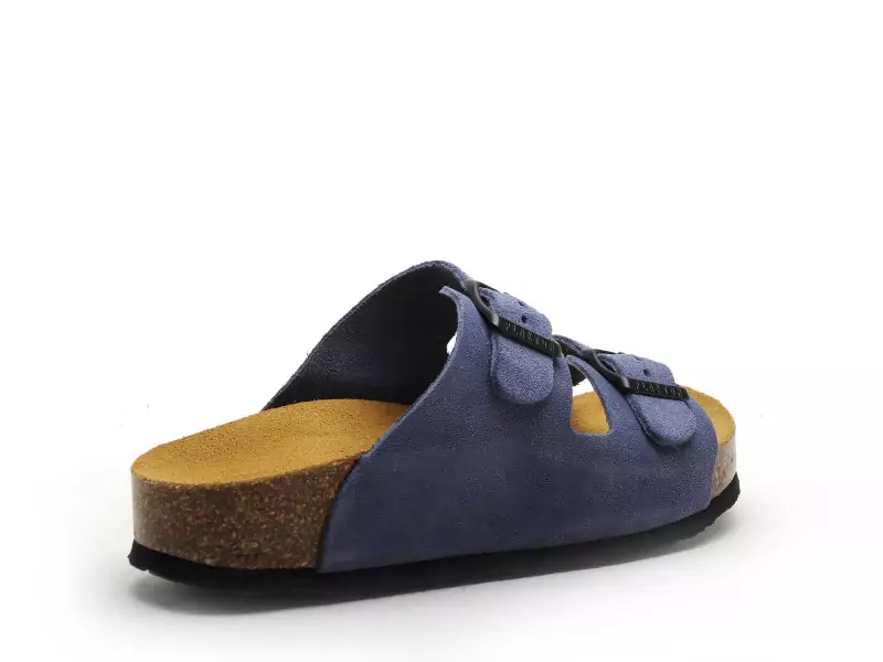 Plakton CP BETA  340010 Bleu Mules et Sabots Plats Femme