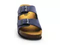 Plakton CP BETA  340010 Bleu Mules et Sabots Plats Femme