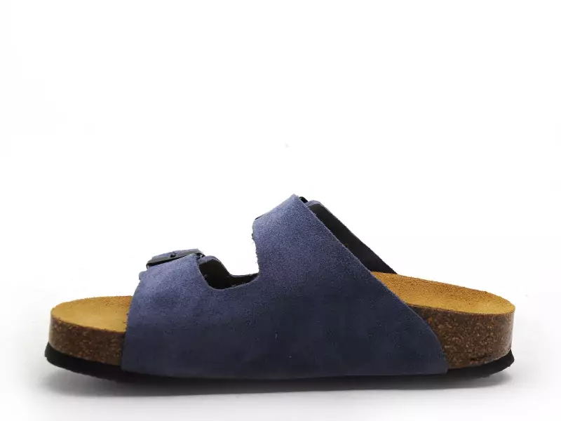 Plakton CP BETA  340010 Bleu Mules et Sabots Plats Femme