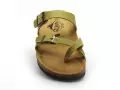 Plakton BOMBAY 181032 Vert Mules et Sabots Plats Femme