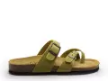 Plakton BOMBAY 181032 Vert Mules et Sabots Plats Femme