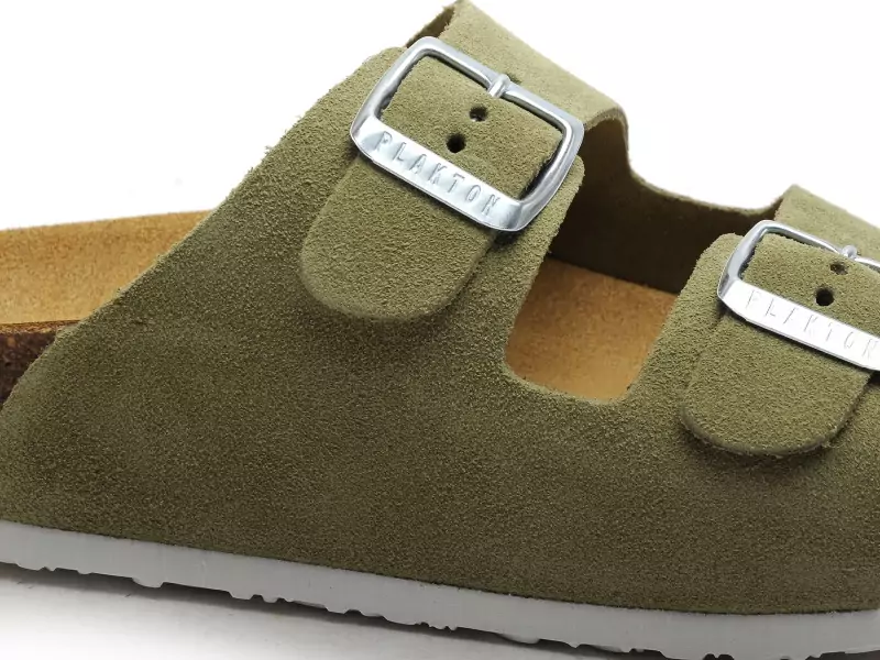 Plakton CP BETA  340010 Vert Mules et Sabots Plats Femme