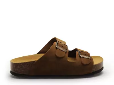 CP BETA  340010 Marron Mules et Sabots Plats Femme