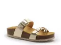 Plakton CP BOMBAY 341032 Or Mules et Sabots Plats Femme
