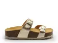 Plakton CP BOMBAY 341032 Or Mules et Sabots Plats Femme